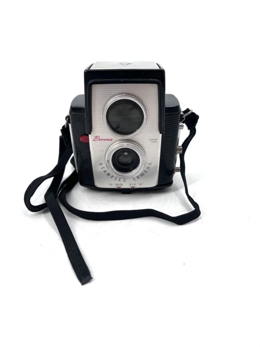 Vintage 1957 Kodak Brownie Starflex Camera with Dakon Lens